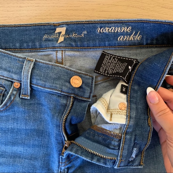 7 For All Mankind Roxanne Ankle Jeans - Picture 2 of 2